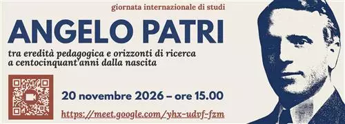 Angelo Patri – Giornata internazionale di studi